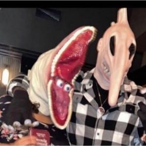 [SOLD] Beetlejuice Adam & Barbara Maitland character masks